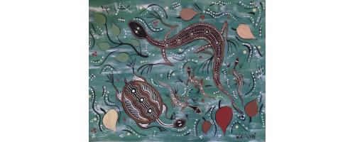 Wyamba the Turtle & Echidna & Goanna Tribes